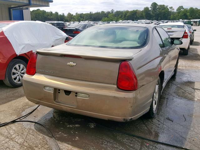 2G1WM15K269160094 - 2006 CHEVROLET MONTE CARL ყავისფერი ფოტო 4