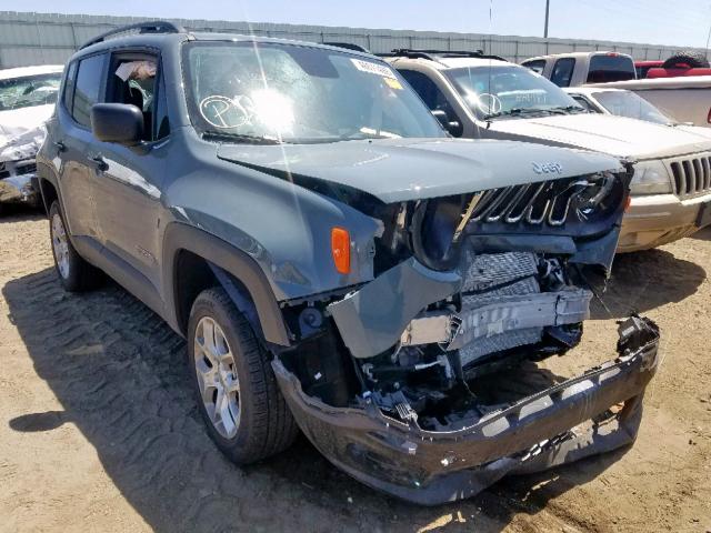 ZACCJBAB6JPJ48023 - 2018 JEEP RENEGADE S Boz foto 1