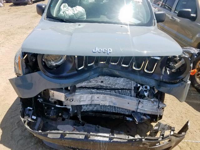 ZACCJBAB6JPJ48023 - 2018 JEEP RENEGADE S Boz foto 7