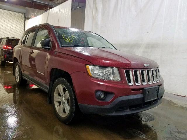 1J4NF1FB9BD191295 - 2011 JEEP COMPASS SP RED photo 1
