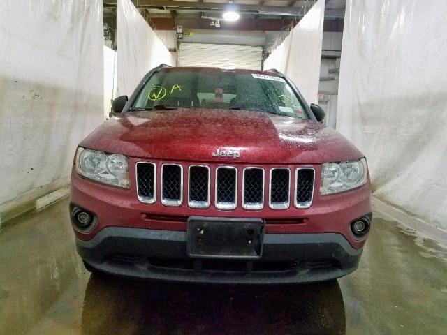 1J4NF1FB9BD191295 - 2011 JEEP COMPASS SP RED photo 9