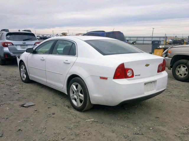 1G1ZA5E08CF393069 - 2012 CHEVROLET MALIBU LS WHITE photo 3