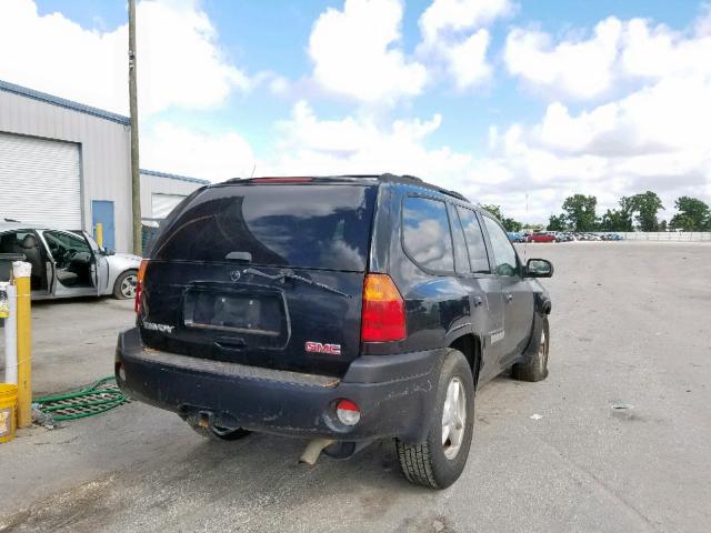 1GKDT13S232238649 - 2003 GMC ENVOY BLACK photo 4