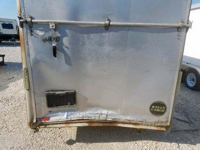 1WC200F18D2029956 - 2014 WELLS CARGO CARGO SILVER photo 9