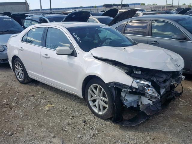 3FAHP0JG0AR415532 - 2010 FORD FUSION SEL WHITE photo 1