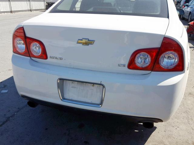 1G1ZK57748F248755 - 2008 CHEVROLET MALIBU LTZ თეთრი ფოტო 10