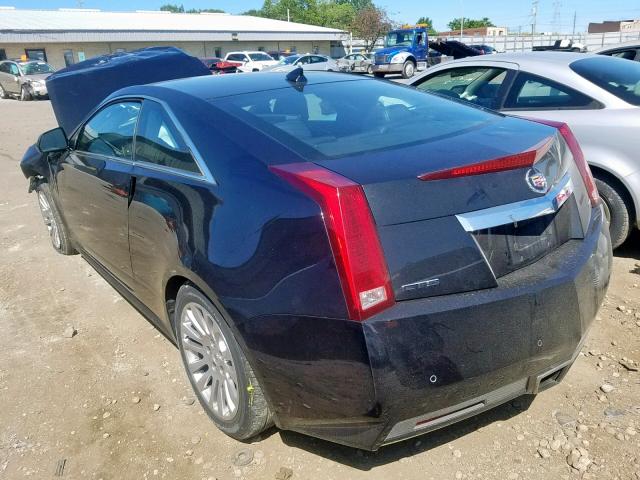 1G6DJ1ED1B0113736 - 2011 CADILLAC CTS PERFOR BLACK photo 3