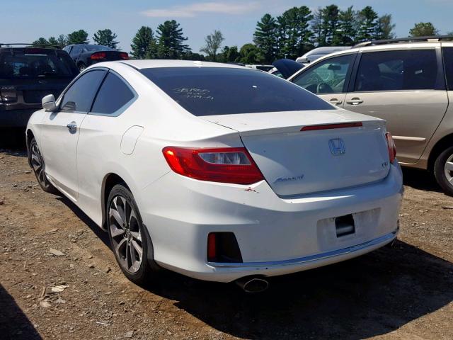 1HGCT2B84EA005059 - 2014 HONDA ACCORD EXL WHITE photo 3