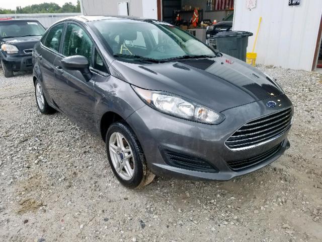 3FADP4BJ7HM110245 - 2017 FORD FIESTA SE GRAY photo 1