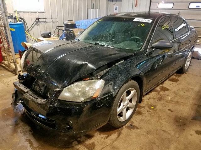 1N4BL11E05C360946 - 2005 NISSAN ALTIMA SE BLACK photo 2