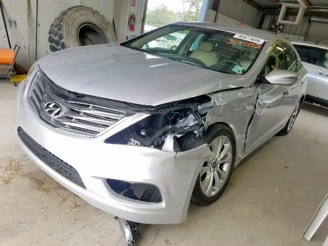 KMHFG4JG3DA314052 - 2013 HYUNDAI AZERA SILVER photo 2