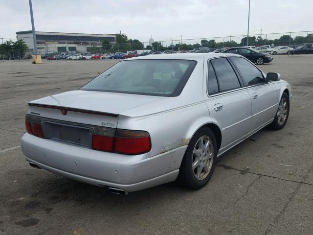 1G6KY54931U210015 - 2001 CADILLAC SEVILLE ST GRAY photo 4