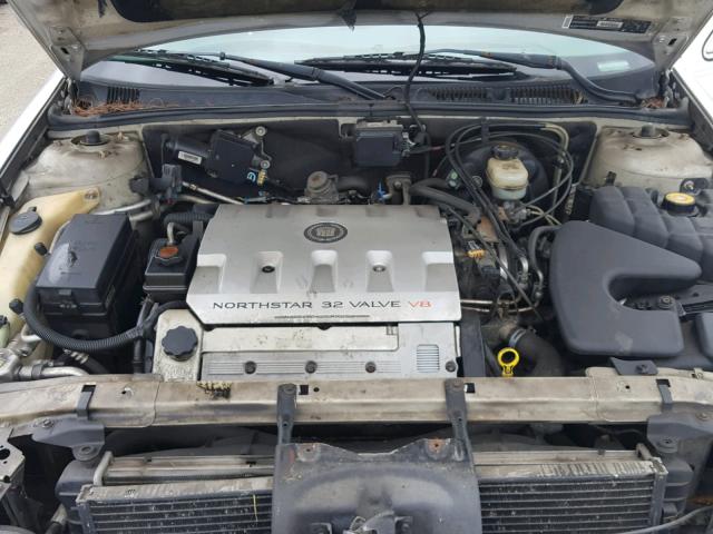 1G6KY54931U210015 - 2001 CADILLAC SEVILLE ST GRAY photo 7