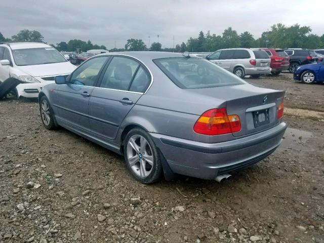 WBAEW53425PN39103 - 2005 BMW 330 XI GRAY photo 3