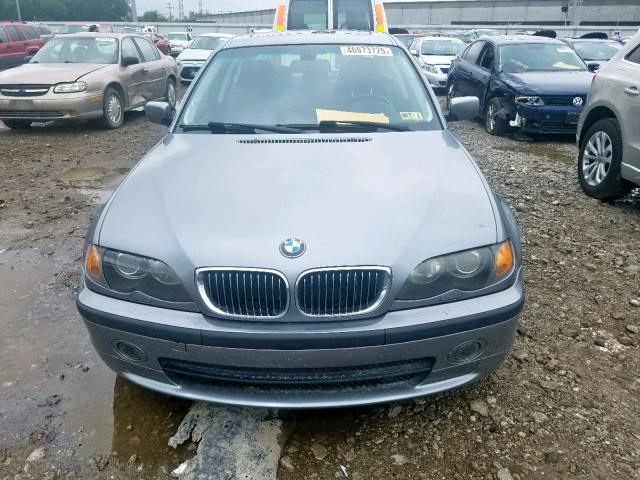 WBAEW53425PN39103 - 2005 BMW 330 XI GRAY photo 9