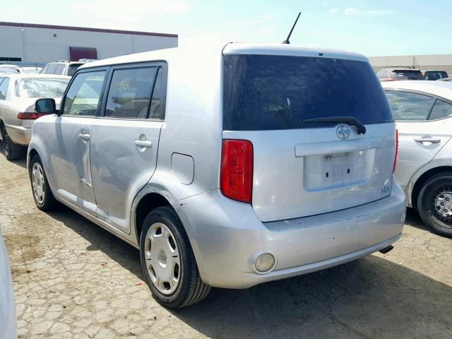 JTLKE50E291091433 - 2009 SCION XB SILVER photo 3