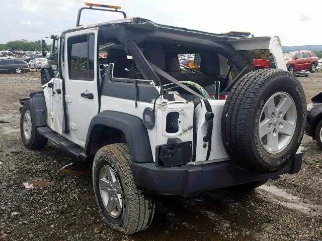 1C4BJWDG5JL831574 - 2018 JEEP WRANGLER U, WHITE - price history, history of  past auctions. Prices and Bids history of Salvage and used Vehicles.