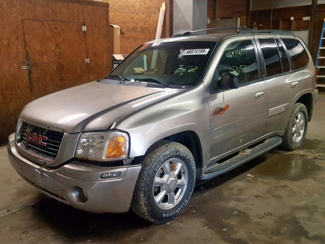 1GKDT13S332394716 - 2003 GMC ENVOY BEIGE photo 2