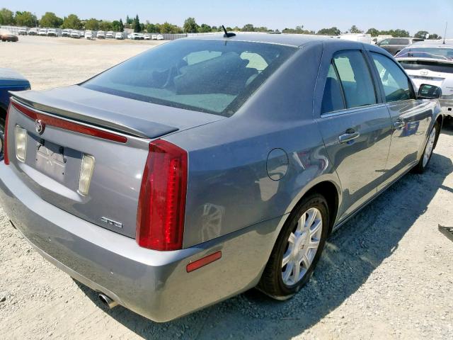 1G6DW677250185779 - 2005 CADILLAC STS GRAY photo 4