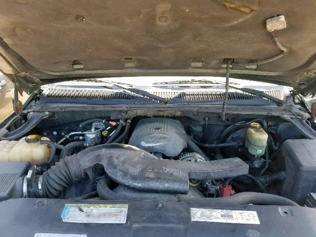 1GKEC13T71R150245 - 2001 GMC YUKON GREEN photo 7