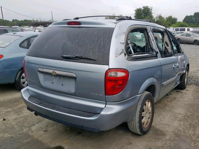 2A4GP54LX6R723424 - 2006 CHRYSLER TOWN & COU BLUE photo 4