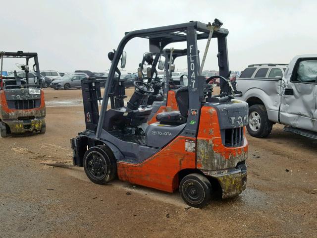 00000000000022708 - 2008 TOYOTA FORKLIFT ORANGE photo 3