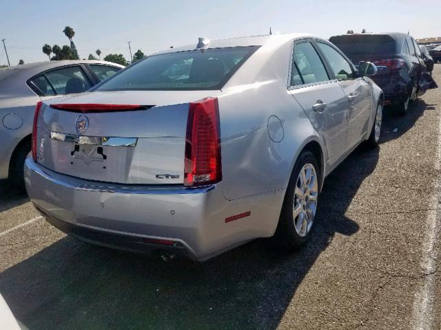 1G6DV57V590123312 - 2009 CADILLAC CTS HI FEA SILVER photo 4