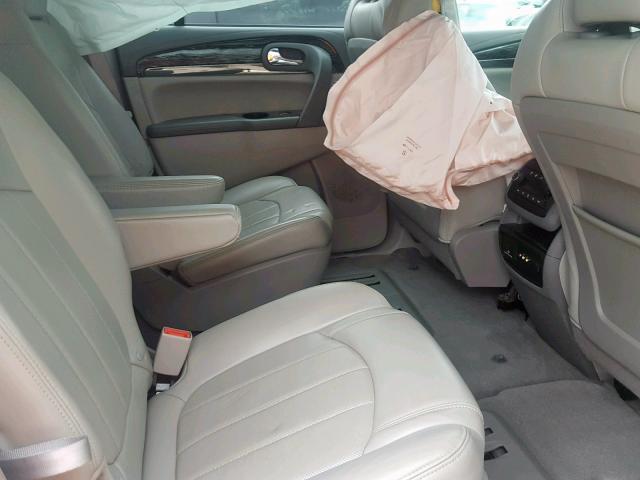 5GAKRDKD7DJ242047 - 2013 BUICK ENCLAVE WHITE photo 6