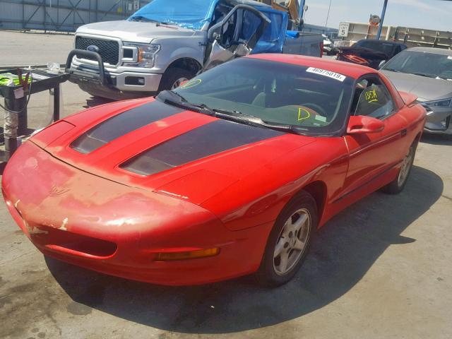 2G2FV22P2R2214716 - 1994 PONTIAC FIREBIRD F RED photo 2