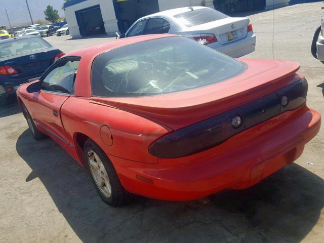 2G2FV22P2R2214716 - 1994 PONTIAC FIREBIRD F RED photo 3