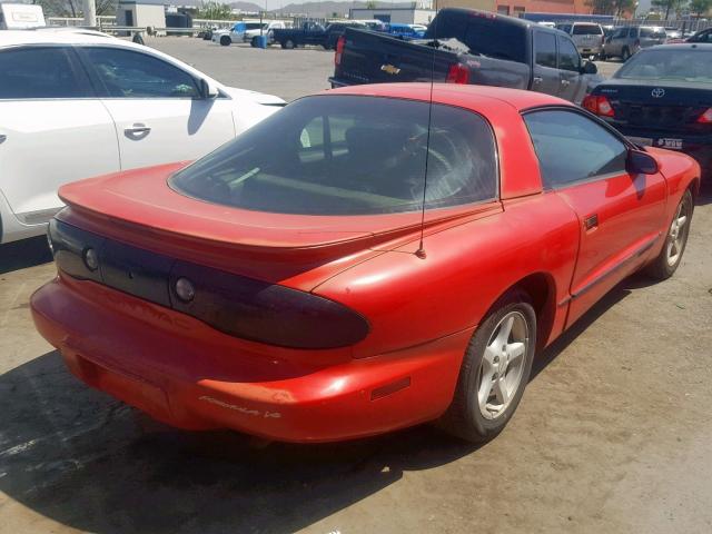 2G2FV22P2R2214716 - 1994 PONTIAC FIREBIRD F RED photo 4