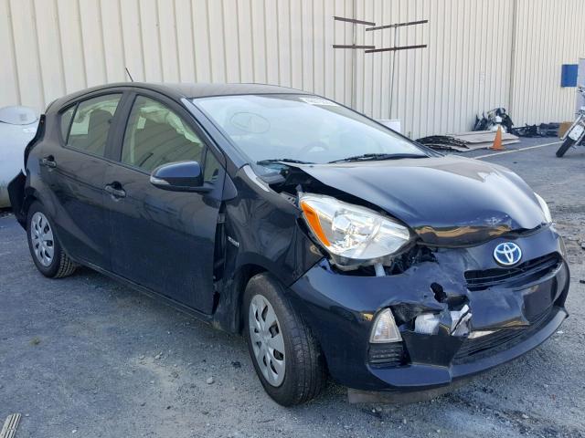 JTDKDTB32C1514470 - 2012 TOYOTA PRIUS C BLACK photo 1