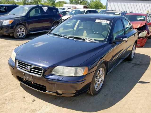 YV1RH592572628226 - 2007 VOLVO S60 2.5T BLUE photo 2