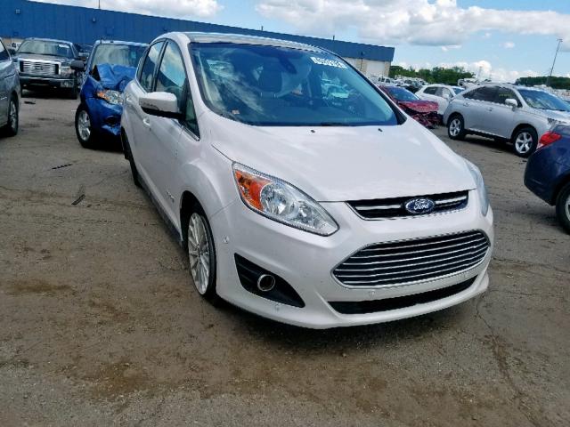 1FADP5BU3DL538793 - 2013 FORD C-MAX SEL WHITE photo 1