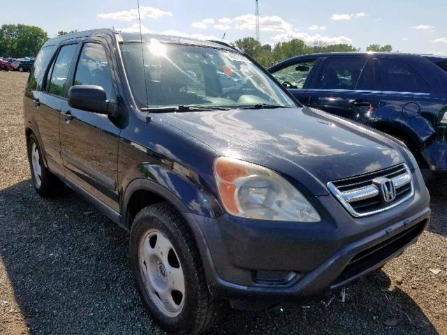 JHLRD78403C046669 - 2003 HONDA CR-V LX BLACK photo 1