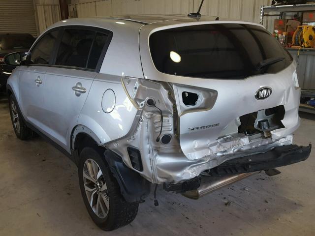 KNDPB3AC1G7794852 - 2016 KIA SPORTAGE L SILVER photo 3