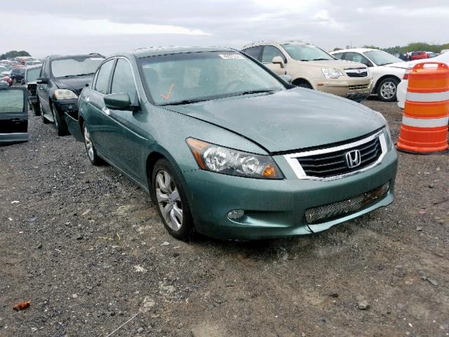 1HGCP36848A028737 - 2008 HONDA ACCORD EXL GREEN photo 1