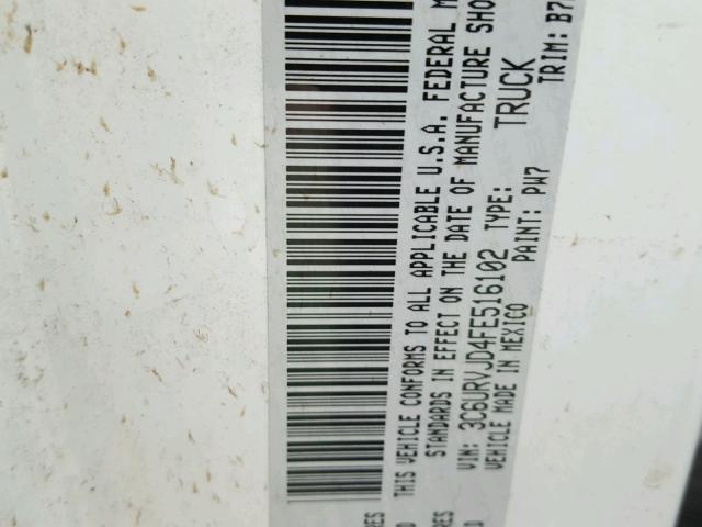 3C6URVJD4FE516102 - 2015 RAM PROMASTER Ağ foto 10