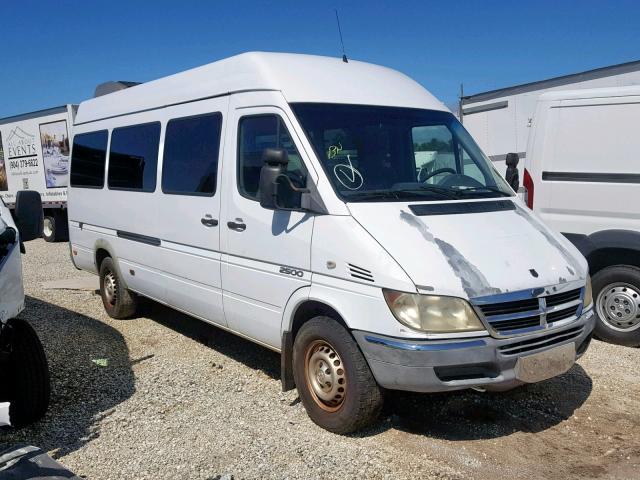 WD8PD744055808940 - 2005 DODGE SPRINTER 2 WHITE photo 1