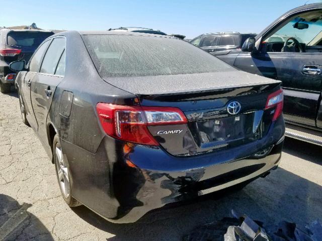 4T1BF1FK9CU186376 - 2012 TOYOTA CAMRY BASE BLACK photo 3