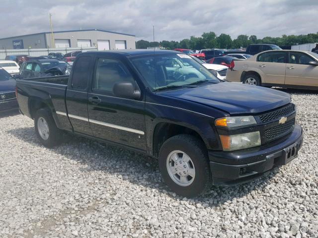 1GCCS198268201253 - 2006 CHEVROLET COLORADO BLACK photo 1