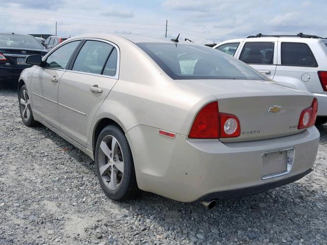 1G1ZC5EU4BF192507 - 2011 CHEVROLET MALIBU 1LT 金色 照片 3
