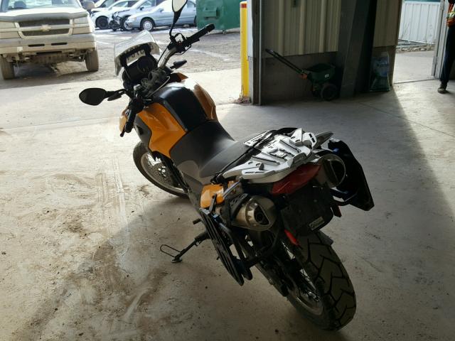 WB1018805DZZ10371 - 2013 BMW G650 GS YELLOW photo 3