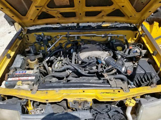 5N1ED28Y41C536414 - 2001 NISSAN XTERRA XE YELLOW photo 7