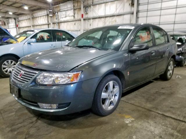 1G8AL55F37Z175350 - 2007 SATURN ION LEVEL GRAY photo 2