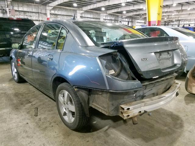 1G8AL55F37Z175350 - 2007 SATURN ION LEVEL GRAY photo 3