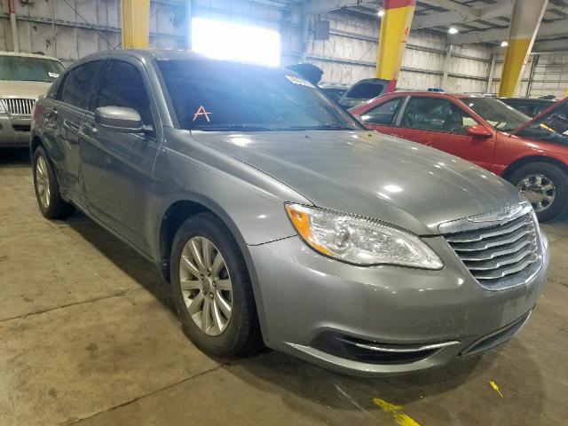 1C3CCBBBXCN104652 - 2012 CHRYSLER 200 TOURIN GRAY photo 1