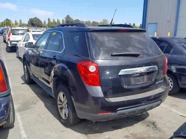 2GNALDEK1C6121667 - 2012 CHEVROLET EQUINOX LT BLACK photo 3