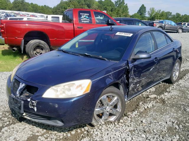 1G2ZH57NX84121819 - 2008 PONTIAC G6 GT BLUE photo 2