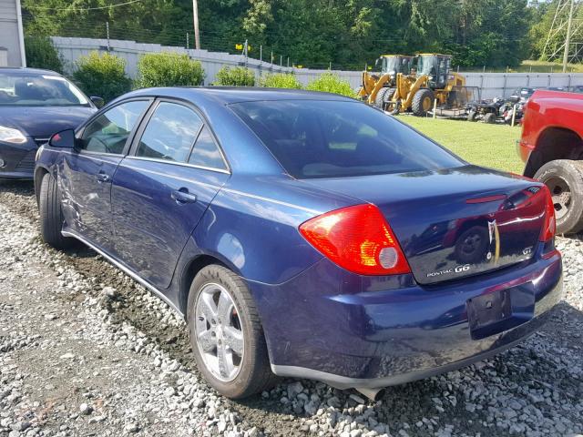 1G2ZH57NX84121819 - 2008 PONTIAC G6 GT BLUE photo 3